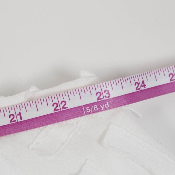 Anthropologie Amadi Ameline Tiered Cami Tank White Ivory Textured Size XL - Picture 8 of 8